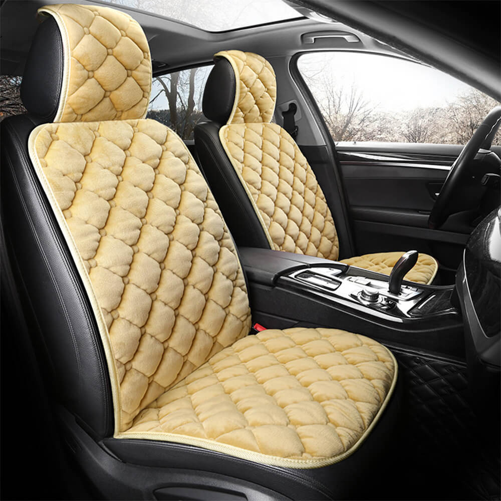 Luxury Plush Warm Thicken Car Seat Cushion