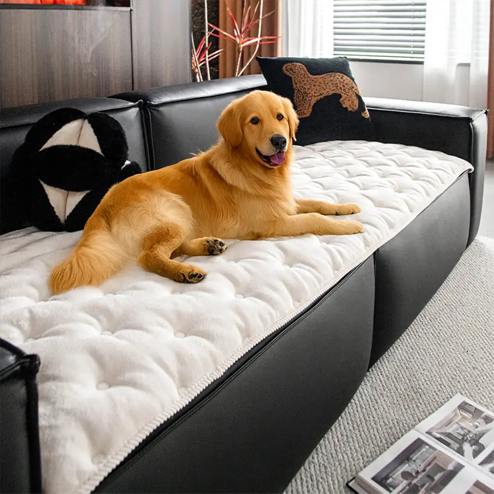 Protección de cuero vintage cubierta de sofá sin deslizamiento