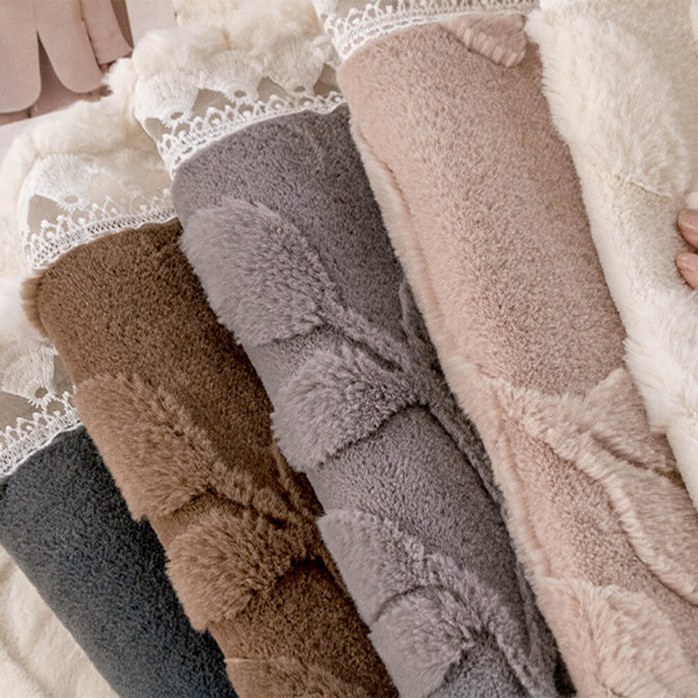 Rama jacquard elegante peluche decorativo cubierta de sofá sin deslizamiento