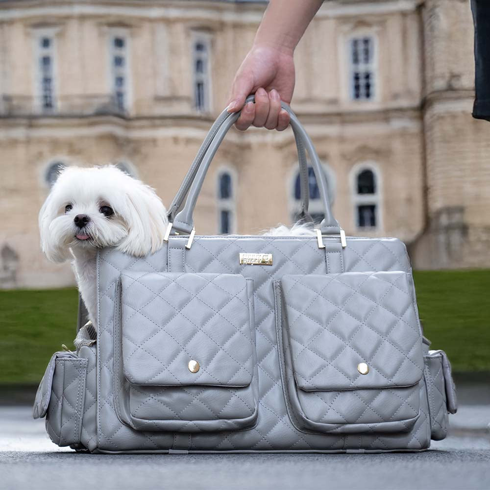 Largante de transporte grande y elegante Bolsa de mascotas de viajes humanos multifuncionales-Tail errante