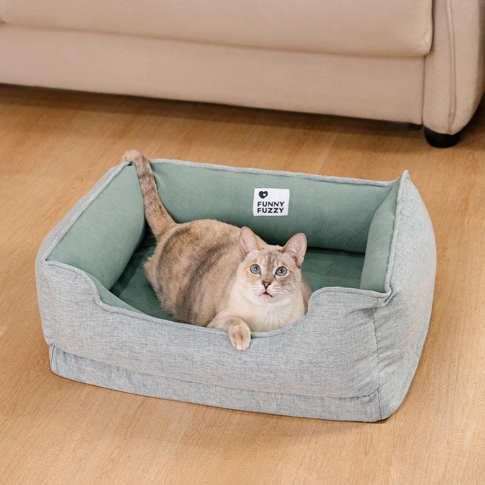 Cama para gatos sin deslizamiento lavable - Sueño nublado