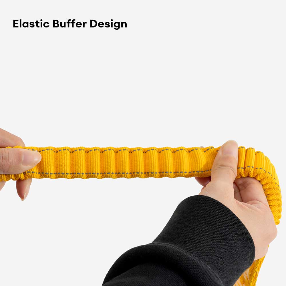 Correo de perros de nylon de mango suave versátil de doble lado de doble cara - Caminador flexible