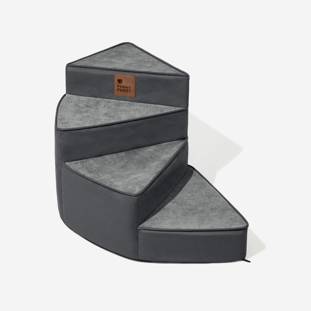 Escaleras de mascotas de espiral extraíbles repelentes de agua de lujo