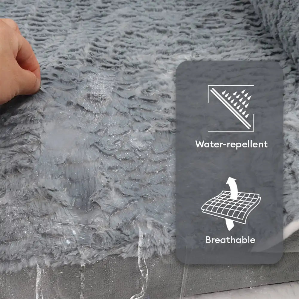 Detachable Water-Repellent Full Surround Support Orthopedic Dog Bed