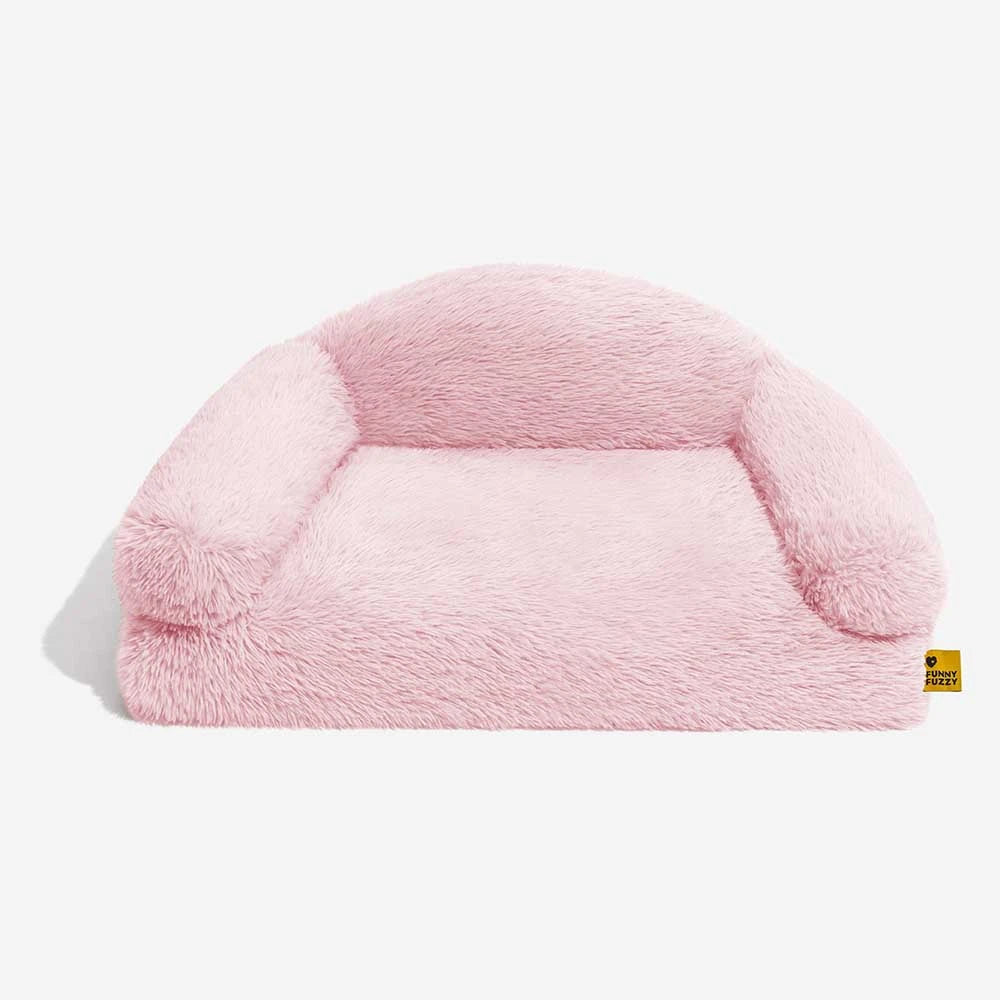 Cama de sofá de perro ortopédico de esponja y esponja de lujoso - Fluffyhaven Fluffyhaven