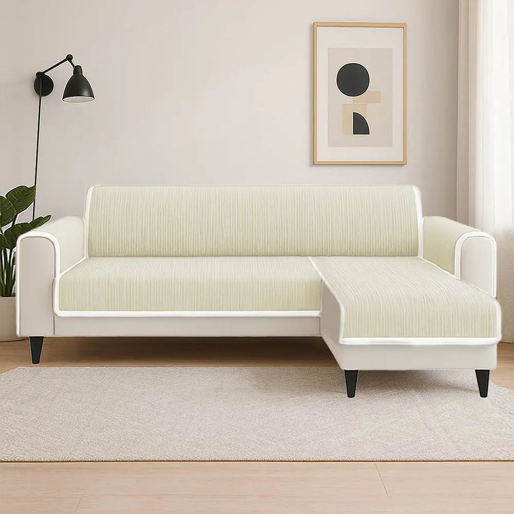 Ganzjahres-Anti-Rutsch-Streifen-Möbelschutz für Haustierteppiche mit Armlehnen-Couchbezug – Halten Sie sich ruhig