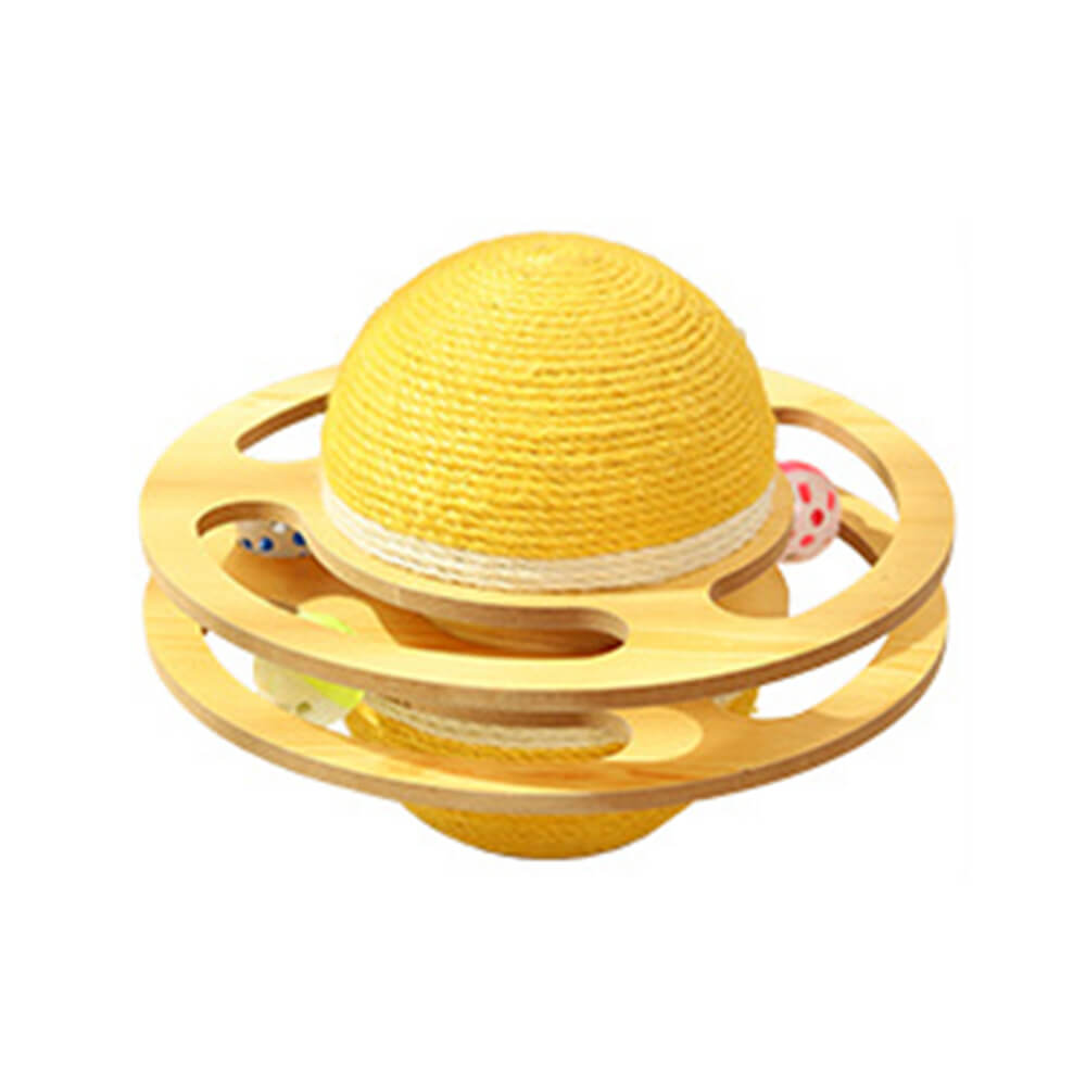 Sisal scratching bola interactiva gato juguete