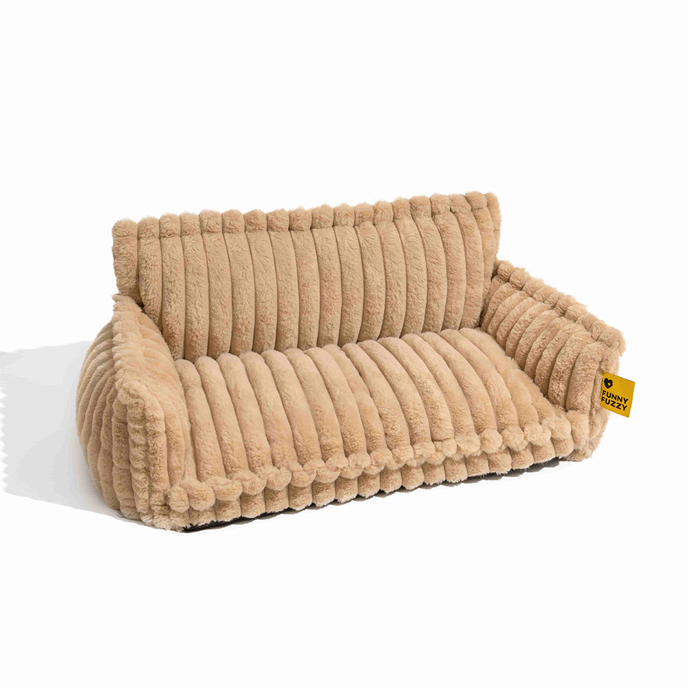 Gran almohada de perros suaves y esponjosas lavables con almohada de perro suave para perros sofá sofa-snozy sueño