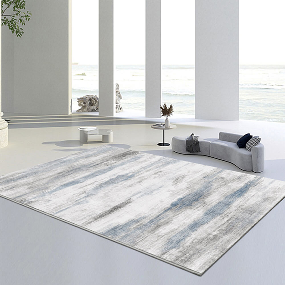 Alfombra de sala de estar simple abstracta