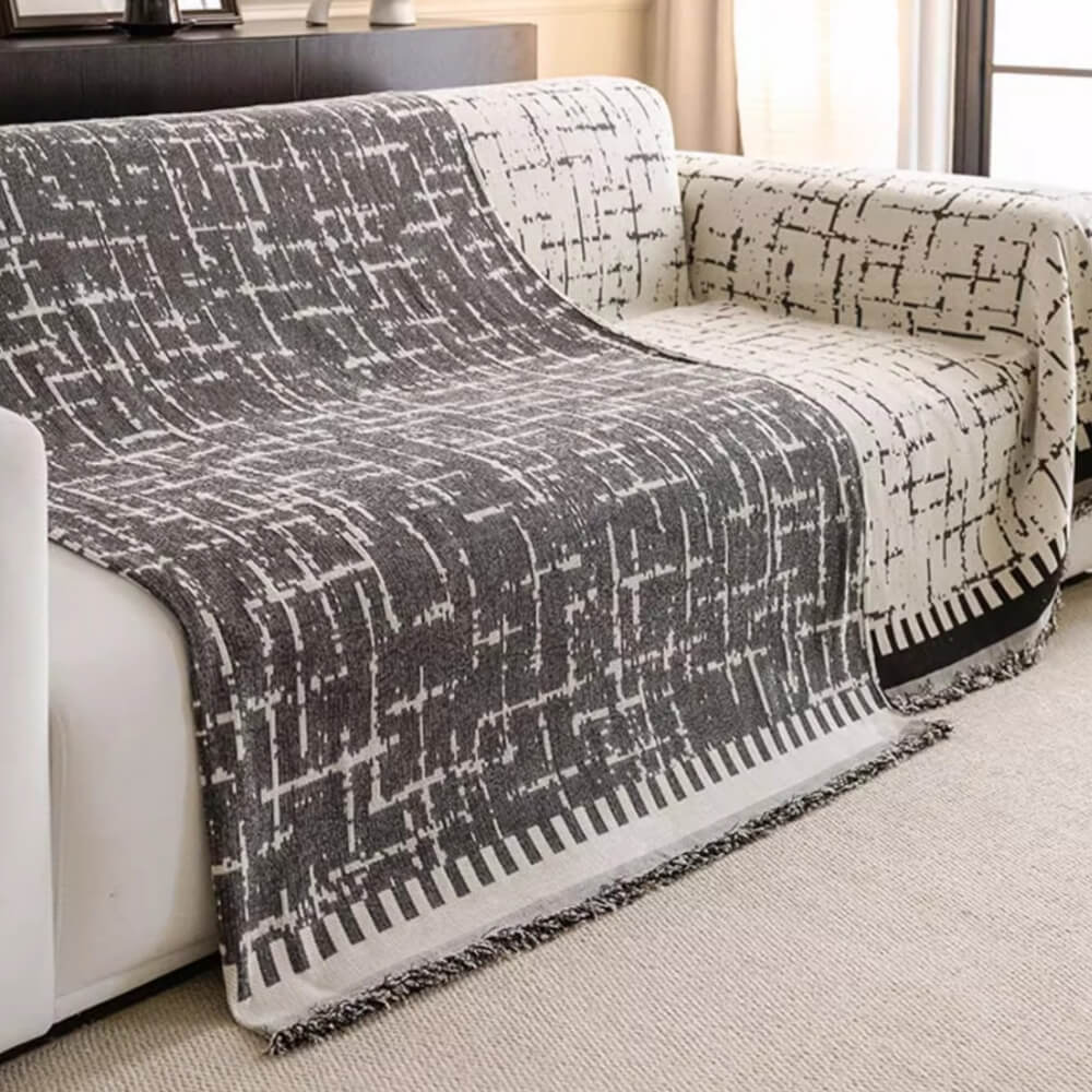 Tapa de sofá de lanzamiento de comodidad multifuncional anti-sesates transpirable transpirable