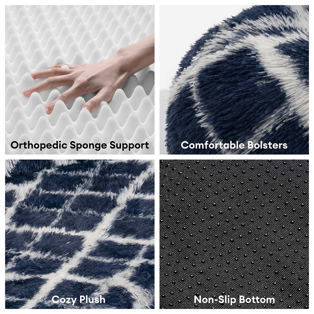 Camino de sofá Catsid Orthopedic Bolster Class Bolster - Acogedor comodidad