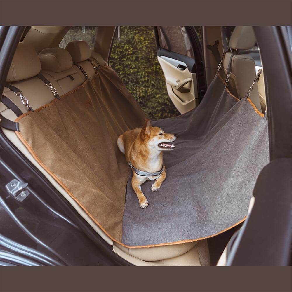 Classic Retro - Waterproof Camping & Car Dual-Use Back Seat Cover