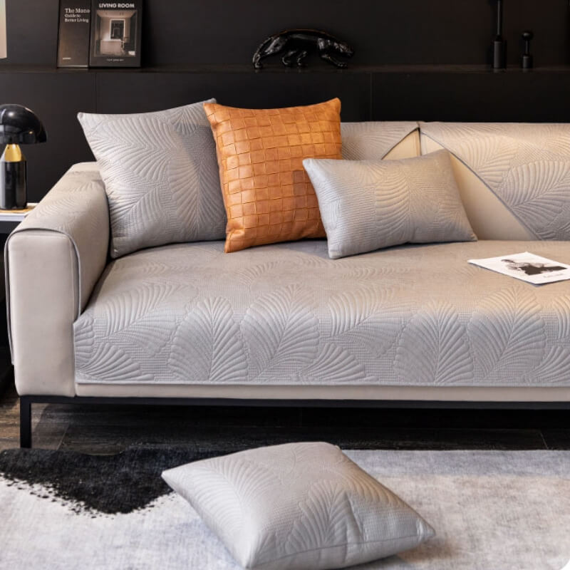 Confort Deluxe Deluxe Scratch Resistente e impermeable Sofá Cubierta de sofá Protector