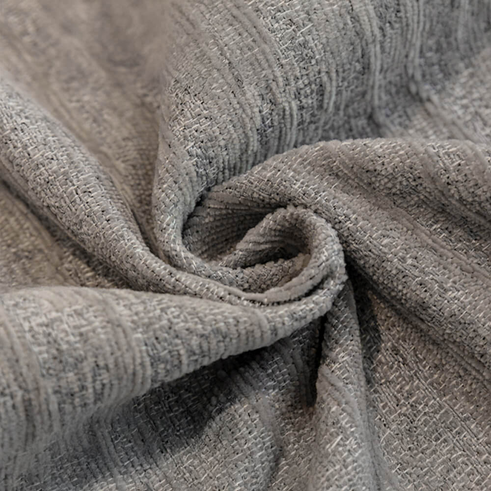 Cubierta de sofá anti-scratch de tiro con textura con textura de crema chenille