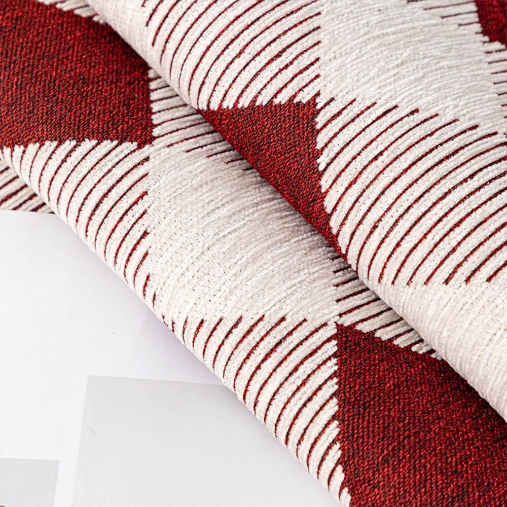 Diamond Chenille Cubierta de sofá sin deslizamiento resistente a los rasguños