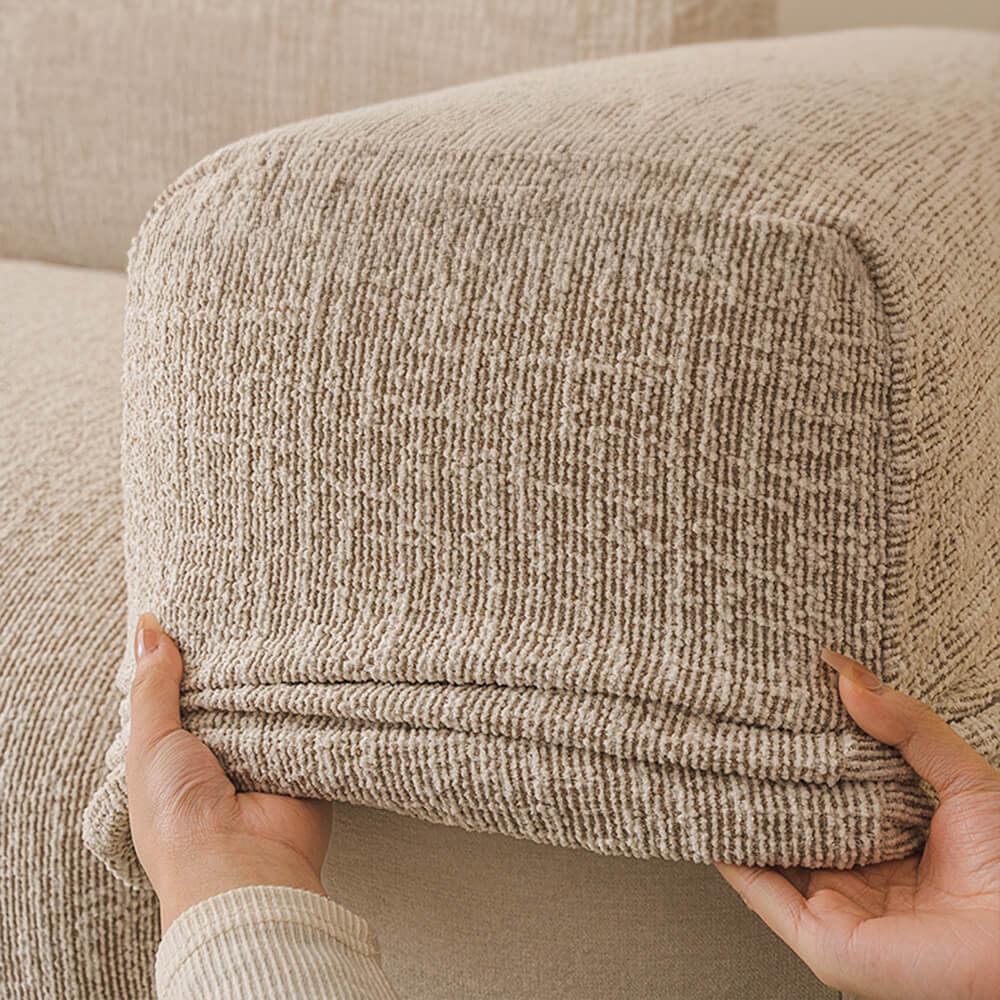 Elegante sofá de chenille All-Season