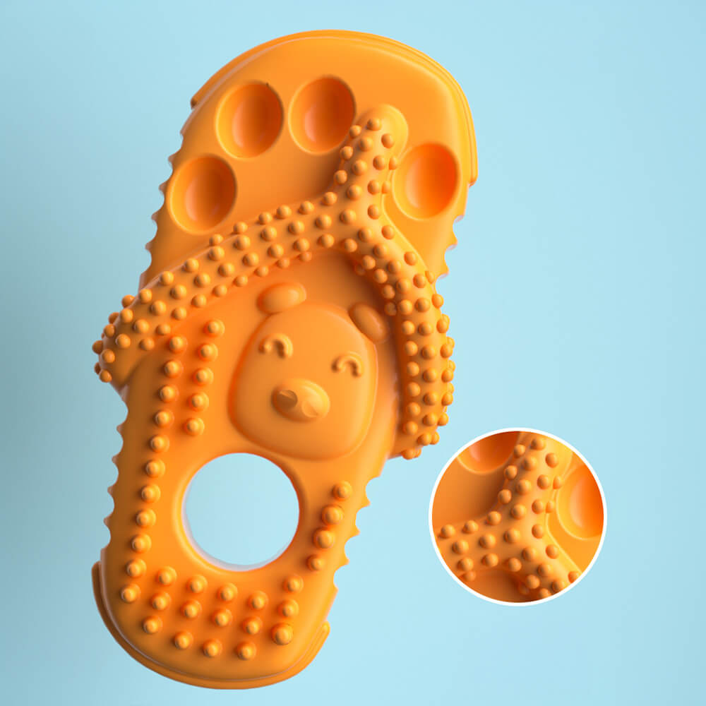 Toy de juguete para perros Tocos de juguete impermeable Toy de limpieza de dientes resistentes al agua