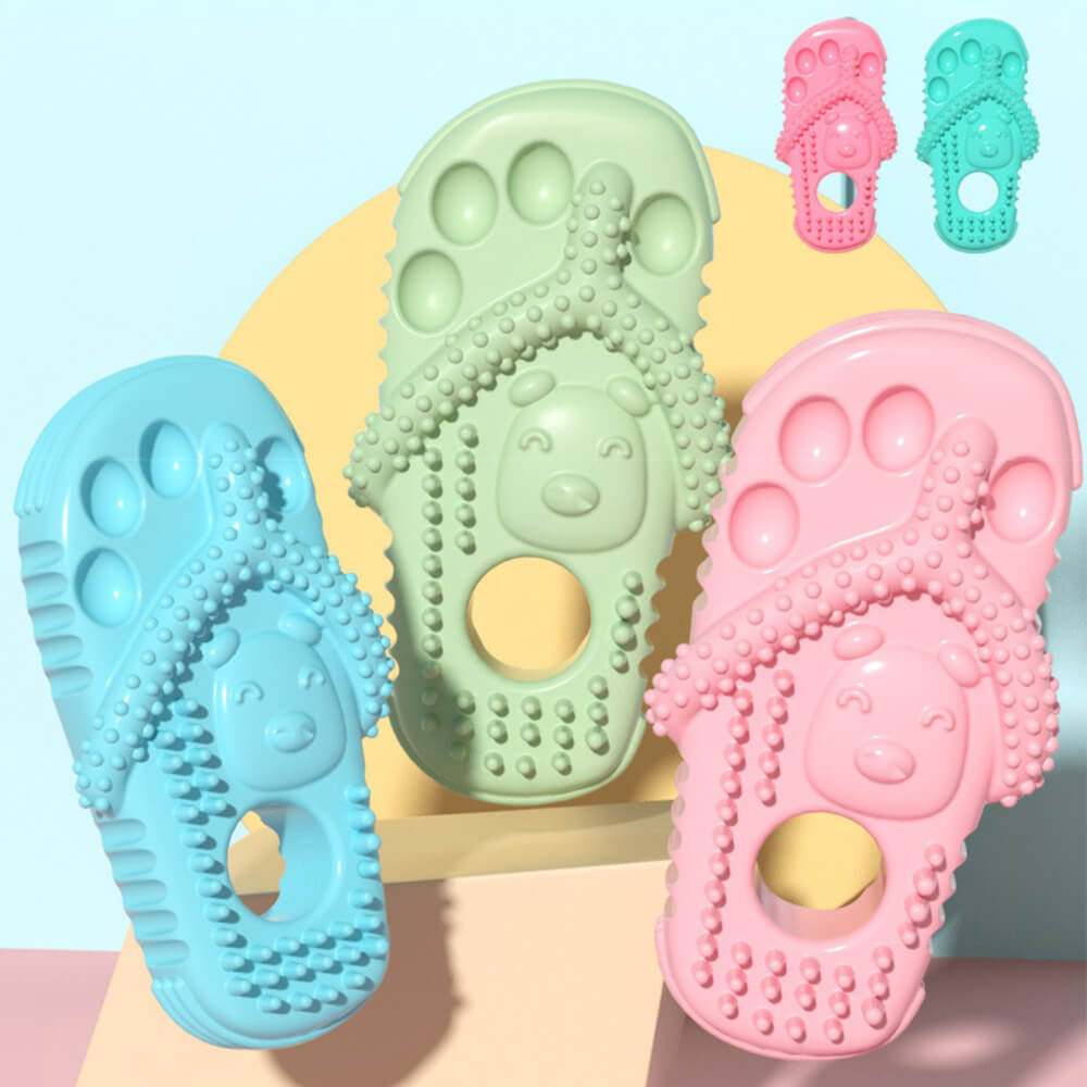 Toy de juguete para perros Tocos de juguete impermeable Toy de limpieza de dientes resistentes al agua