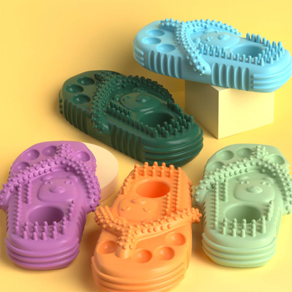 Toy de juguete para perros Tocos de juguete impermeable Toy de limpieza de dientes resistentes al agua