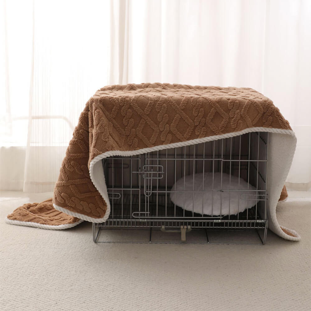 Luxurious Wating Water Tough Soft Warm Polar Fleece Dog Maneta de perros