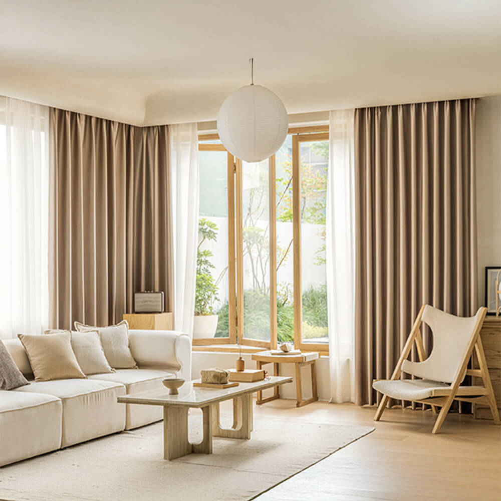 Cortinas de apagón de sonido de lujo de lujo de lujo