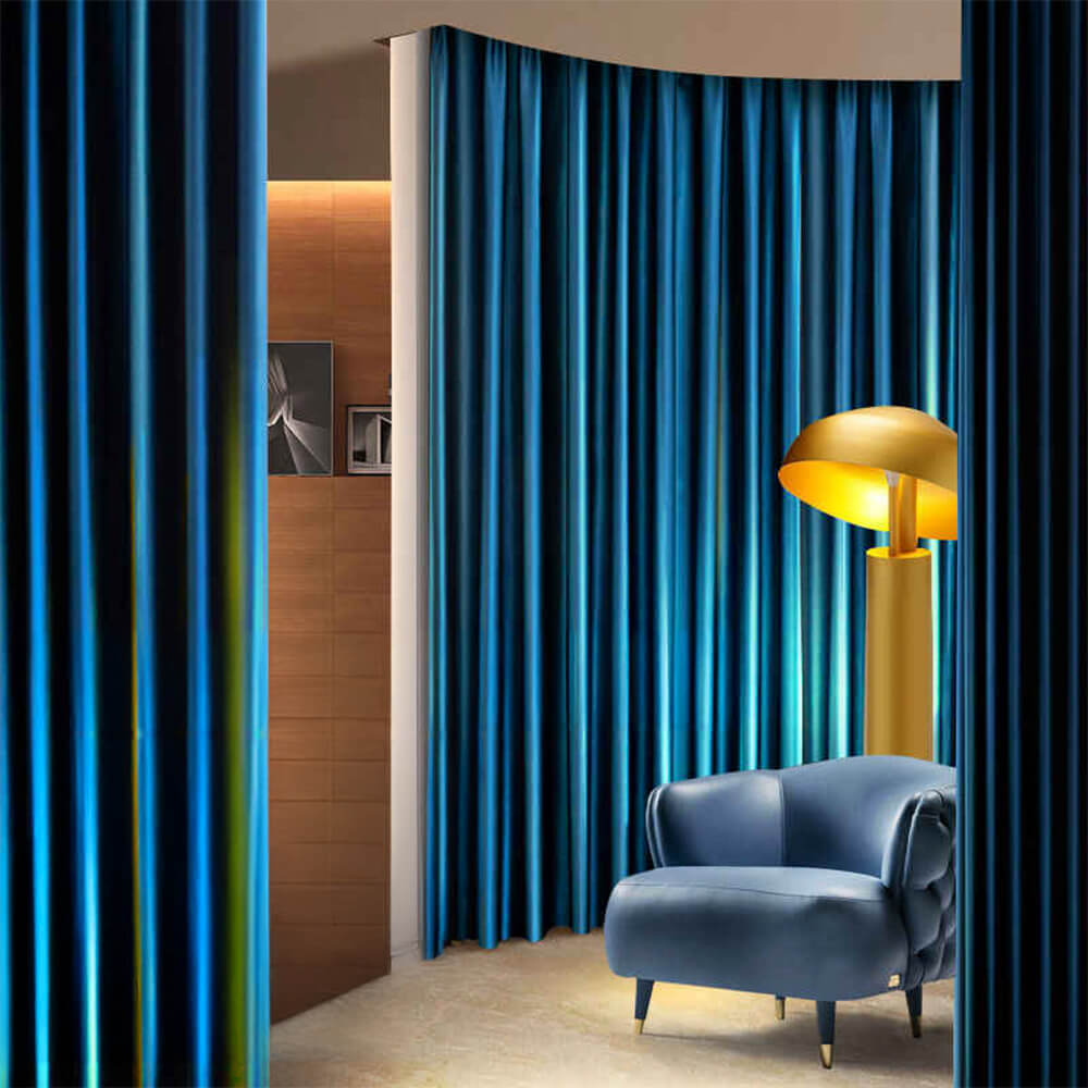 Cortinas de apagón de sonido de lujo de lujo de lujo