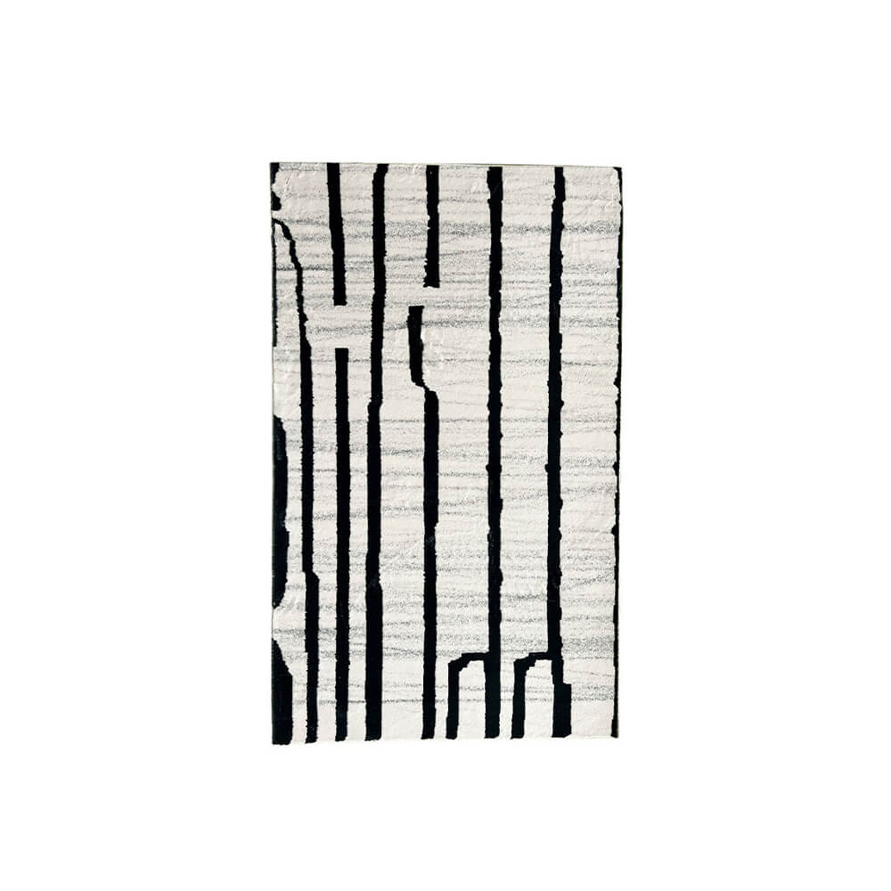 Alfombra de sala de estar minimalista moderna alfombra suave y elegante