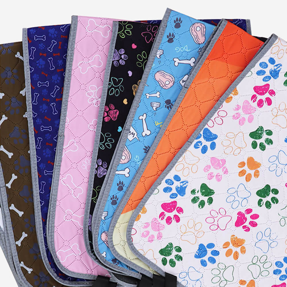 Imprimir cubierta de asiento para perros antideslizante impermeable