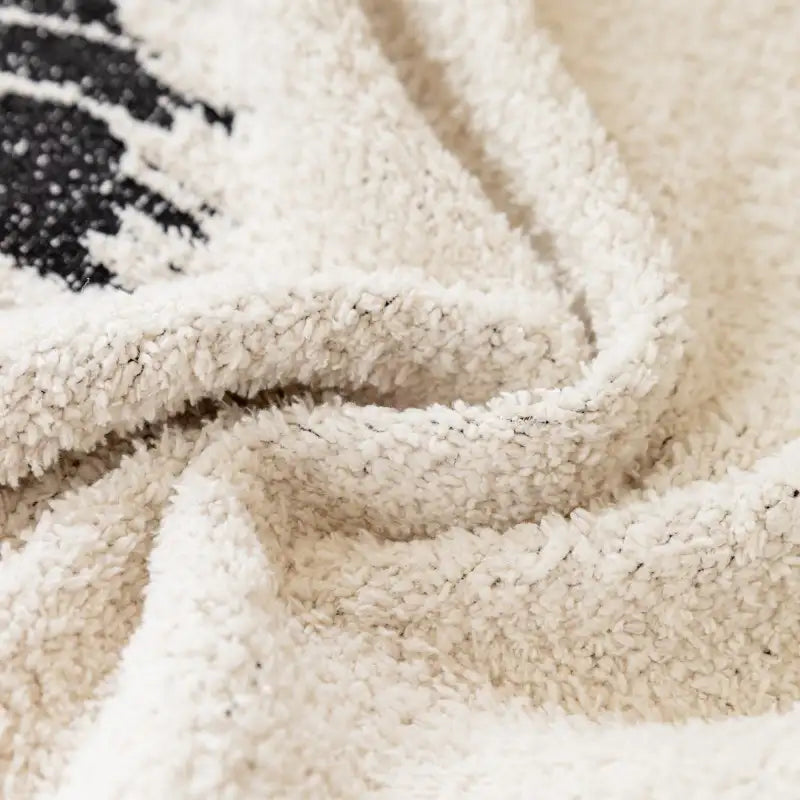 Simple Double-Sided Plush Yarn Scratch-Resistant Comfortable Couch Cover - Fireworks