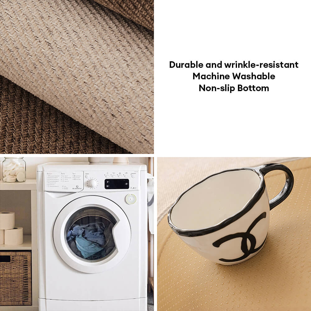 Simple Modern Jacquard High-Weight No Slip Chenille Couch Couch Couch