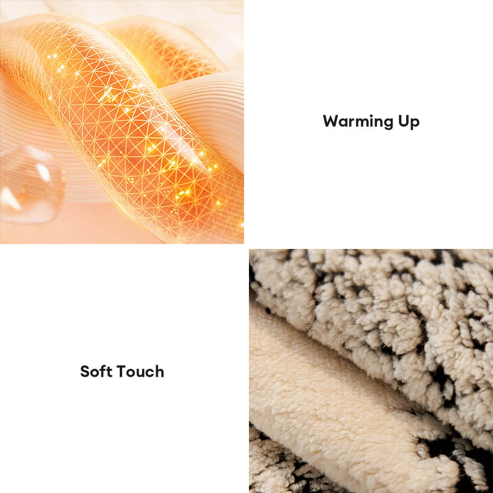 Cubierta de cojín engrosado de chenille de peluche rayado