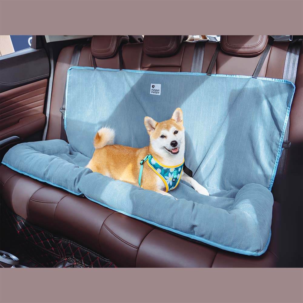 Dog Bed Car Seat - FUNNYFUZZY