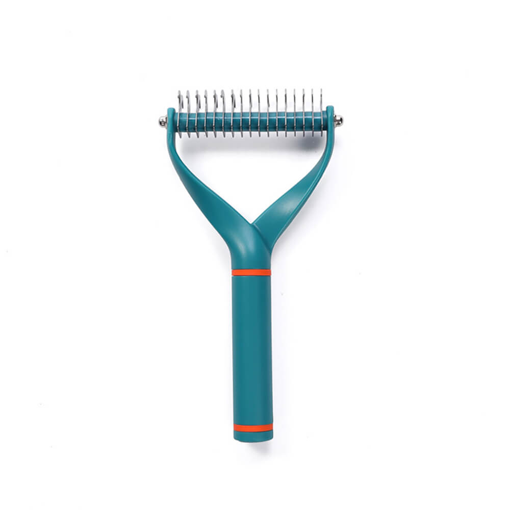Pet Safe Dematting Comb Rake - Double Sided Blade