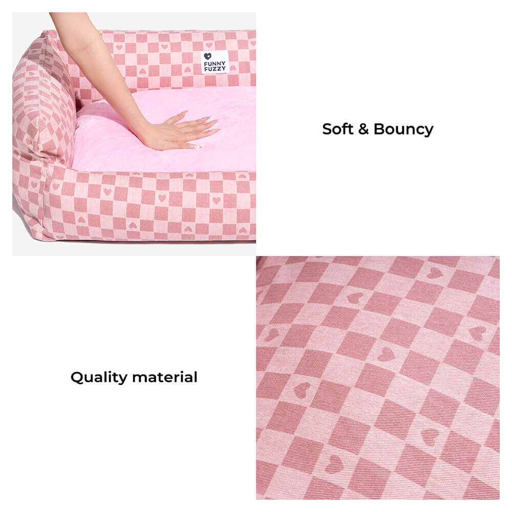 Cama de sofá de perros para dormir con sueño profundo