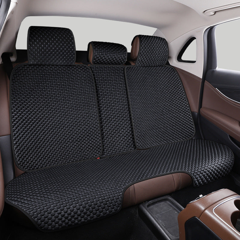 Housse de siège de voiture avant respirante et rafraîchissante en soie glacée