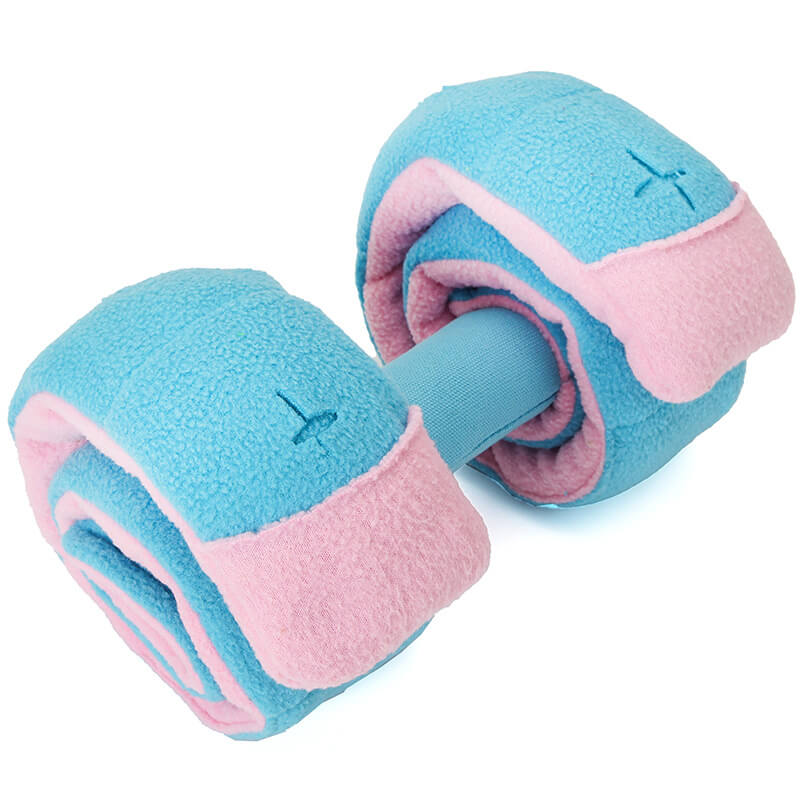 Puzzle Food Dispenser Interactive Dumbbell Treat juguete