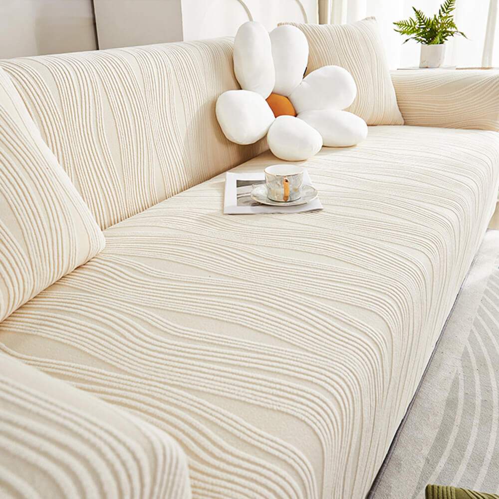 Jacquard STRING Cubierta de sofá de cobertura completa