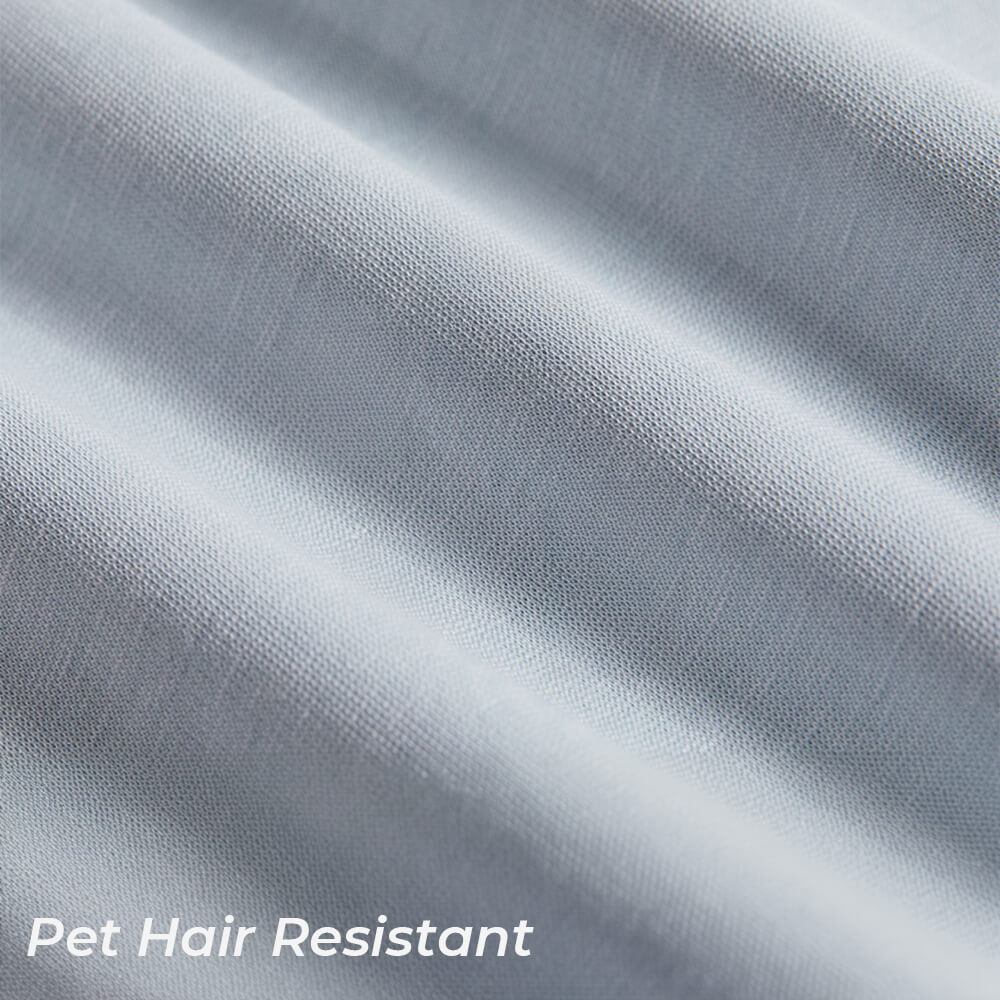 Solid Color Lightweight Cooling Pet Hair Resistant Unisex T-shirt