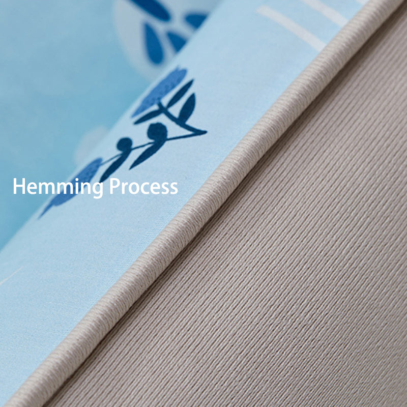 Lit pour chien avec protège-cou doux de dessin animé