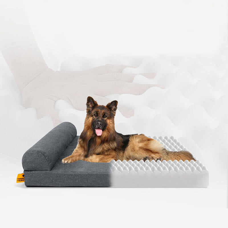 Cama de perro impermeable ortopédica extraíble extraíble