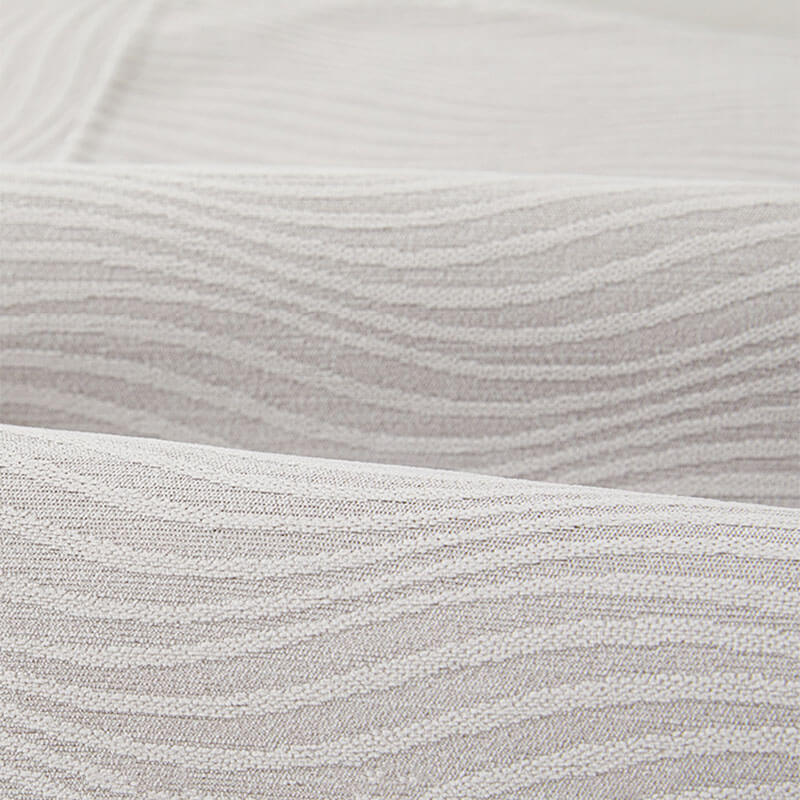 Housse de canapé anti-rayures en chenille douce à texture de grain de bois