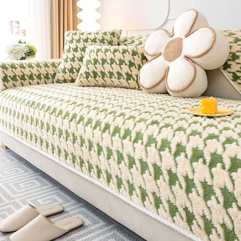 Cubierta de sofá anti-slip de protección contra los muebles de estufa de paletas