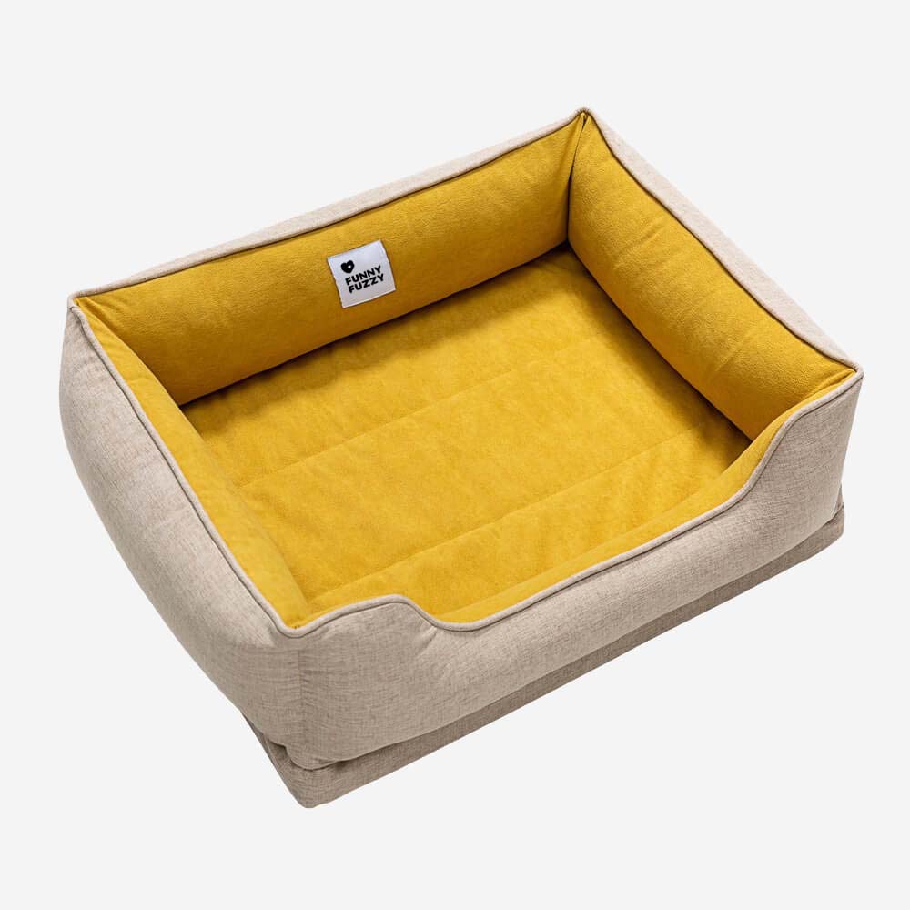 Dog Bed - Square Bread - FUNNYFUZZY