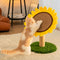 Sunflower Sisal Cat Scratching Board with Stable Grass Base