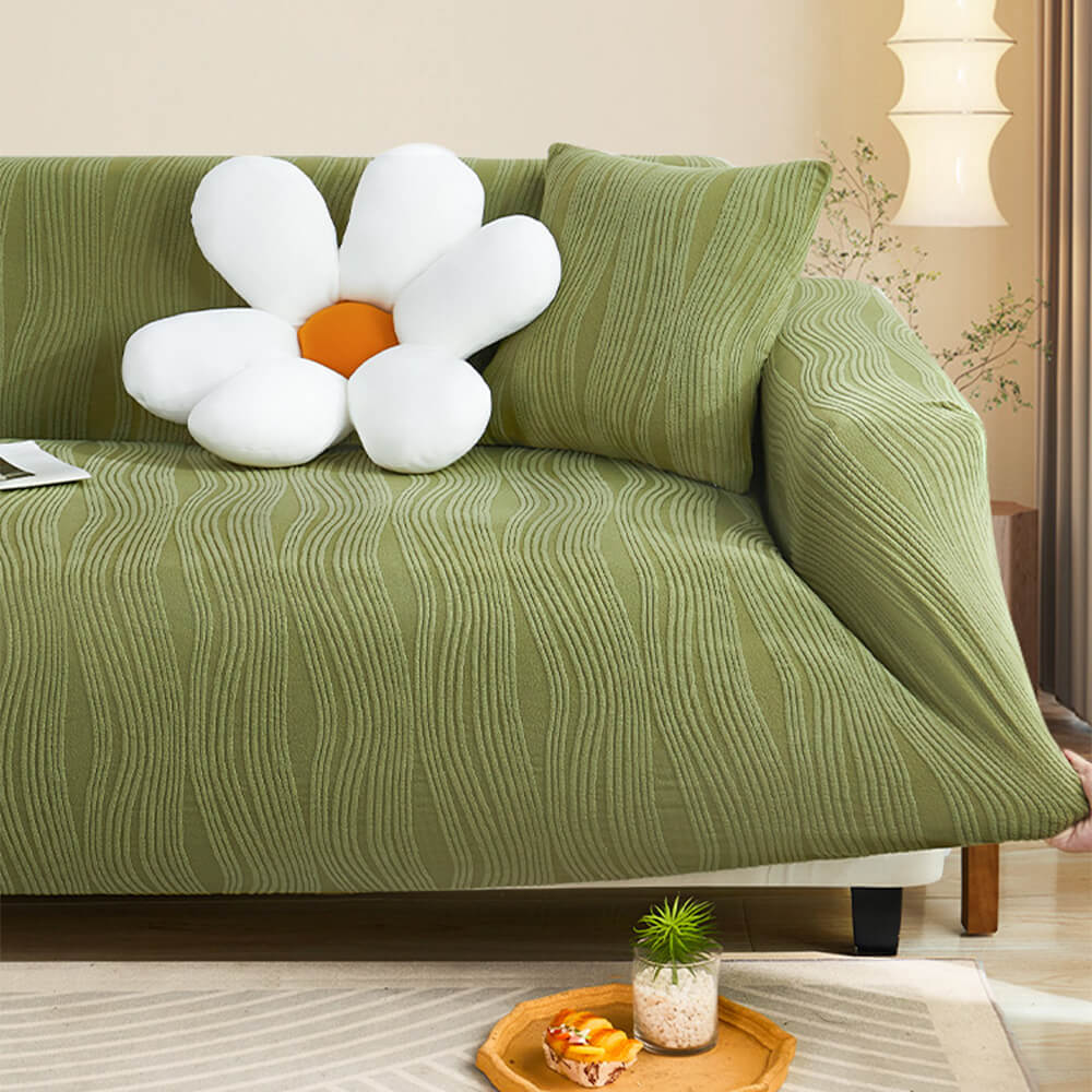 Jacquard STRING Cubierta de sofá de cobertura completa