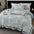 Premium Soft Stereoscopic Floral Trimmed Milk Velvet Bed Sheet Set