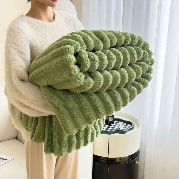 Cálculo de la manta del sofá del conejo del conejo cálido