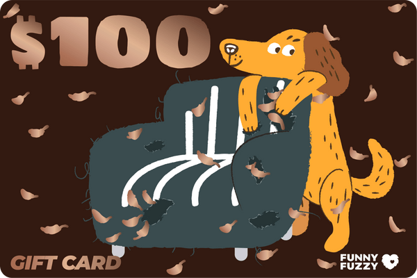 $100 FUNNYFUZZY Gift Card - FUNNYFUZZY