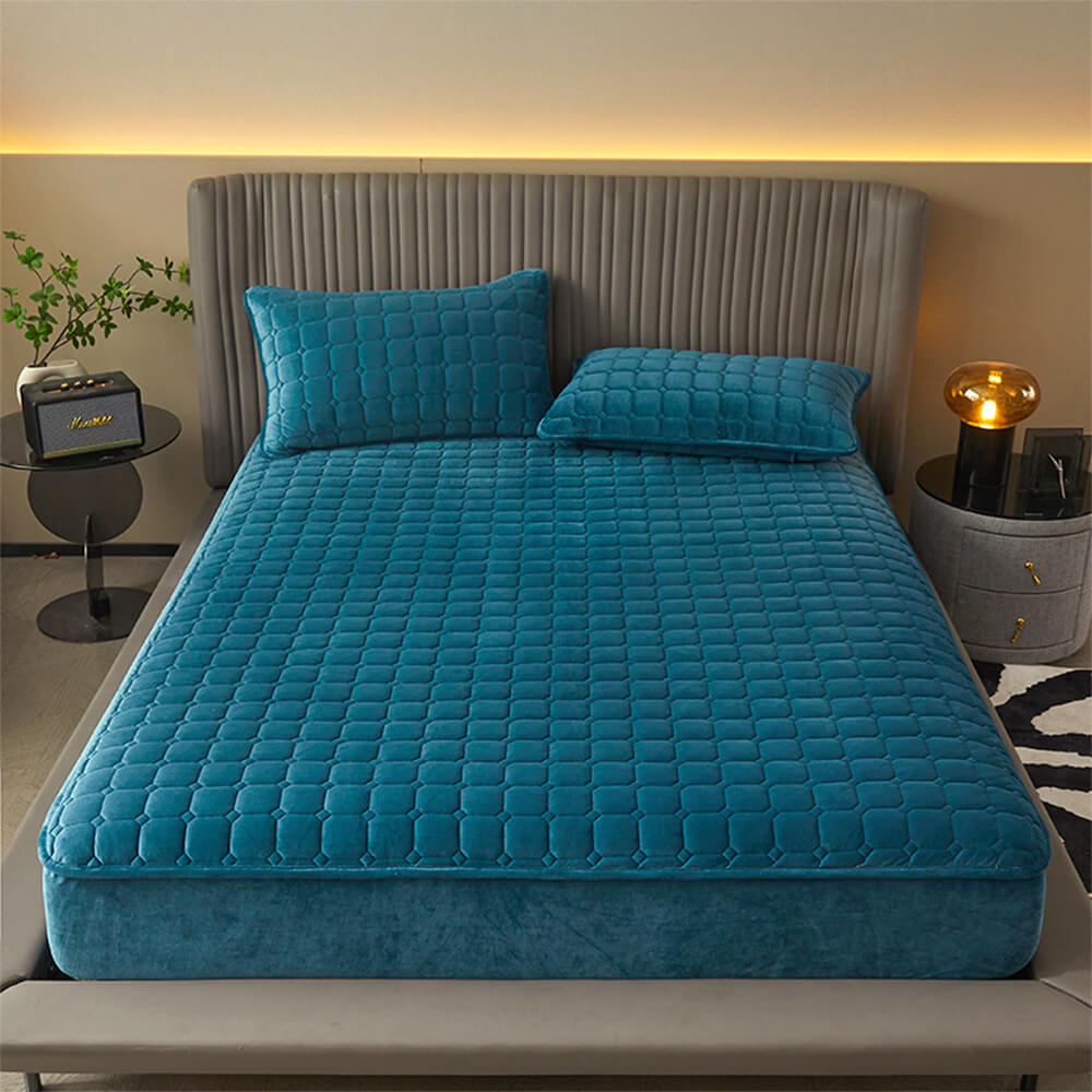 Velvet Velvet transpirable Capacidad de colchón de hojas calientes