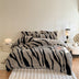 Zebra Thickened Fluffy Fur Bed Sheet Set